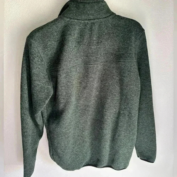 Eddie Bauer green half-zip up fleece in size small! - Picture 4 of 4